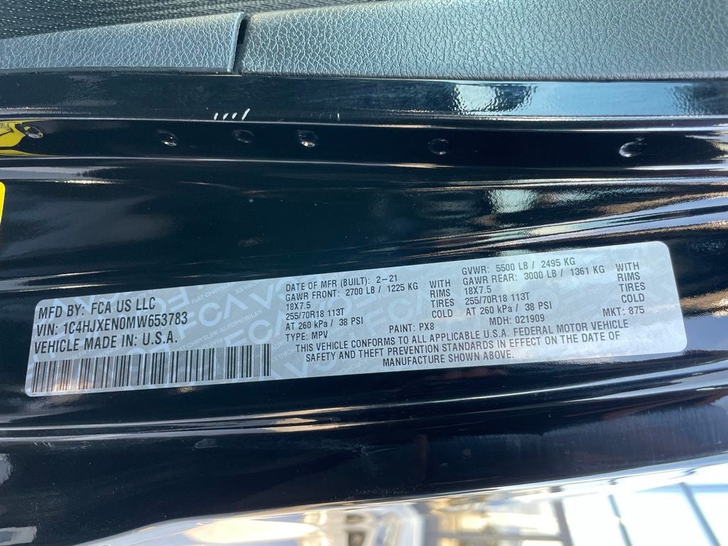 2021 Jeep Wrangler Unlimited Sahara - APPLE CARPLAY / HARD TOP