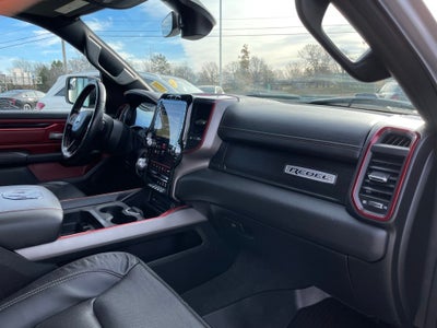 2019 RAM 1500 Rebel - RED INTERIOR ACCENTS / LEATHER BUCKET SEATS