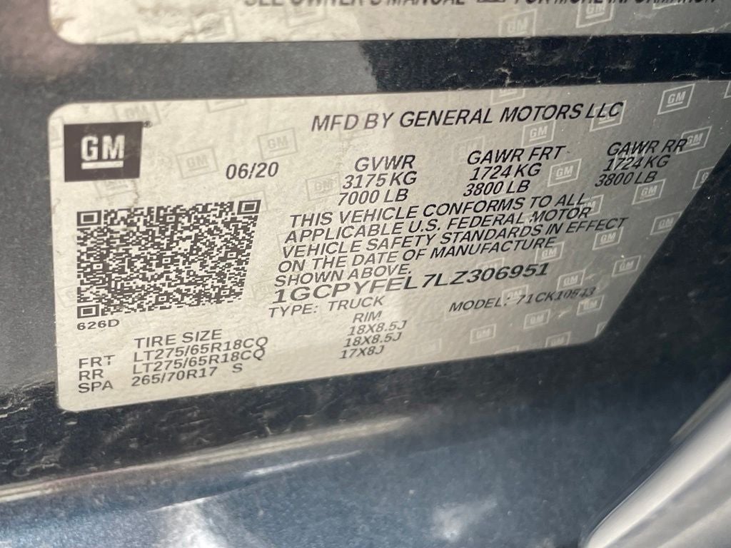 2020 Chevrolet Silverado 1500 LT Trail Boss - ONE OWNER / CLEAN CARFAX