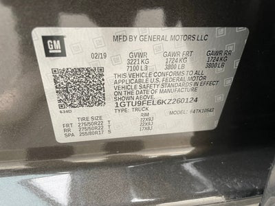 2019 GMC Sierra 1500 Denali - VENTILATED SEATS / REMOTE START