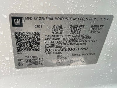 2018 Chevrolet Silverado 1500 LTZ 1LZ - ONE OWNER / CLEAN CARFAX