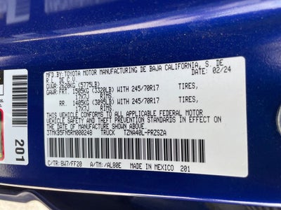 2024 Toyota Tacoma SR5