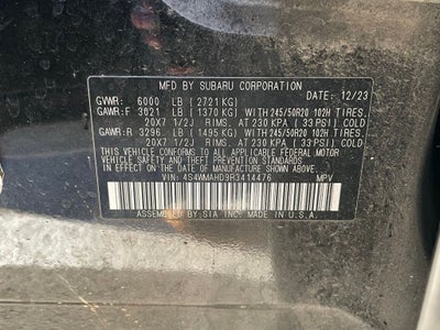 2024 Subaru Ascent Onyx Edition - PANORAMIC ROOF / 3RD ROW SEATING