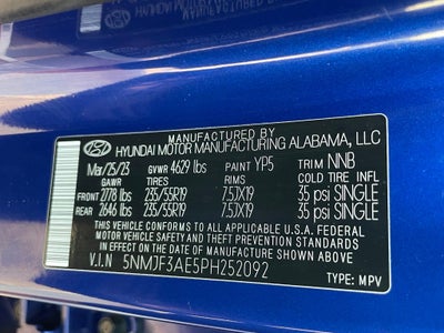 2023 Hyundai TUCSON SEL - POWER LIFTGATE / POWER SUNROOF