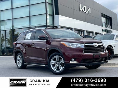 2016 Toyota Highlander Limited - VENTILATED SEATS / POWER LIFTGATE