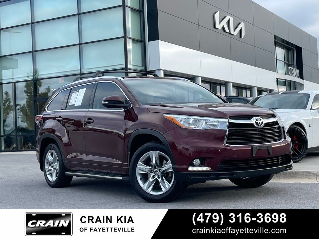 2016 Toyota Highlander Limited - VENTILATED SEATS / POWER LIFTGATE