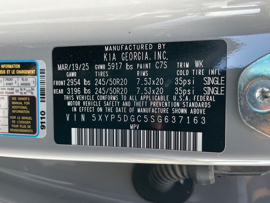 2025 Kia Telluride SX-Prestige X-Line - KIA CERTIFIED / TERRACOTTA INTERIOR PKG