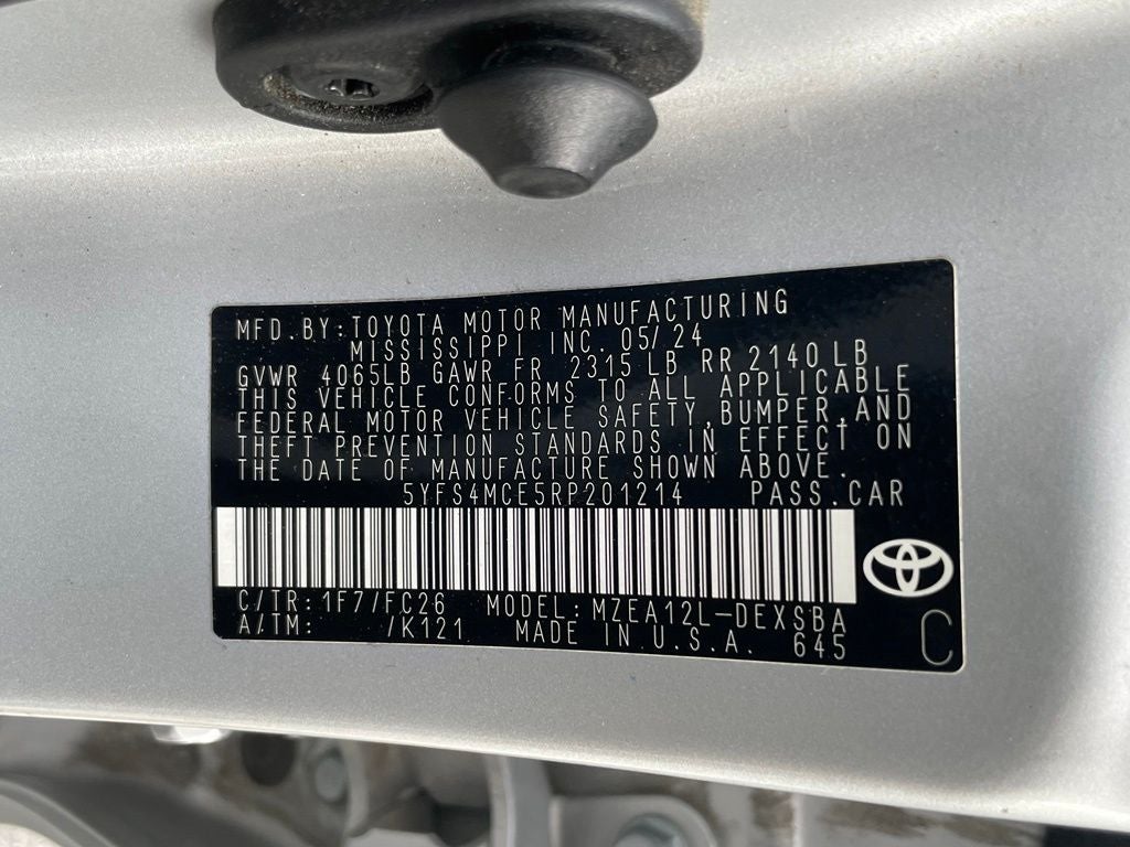 2024 Toyota Corolla SE - 40 MPG / APPLE CARPLAY