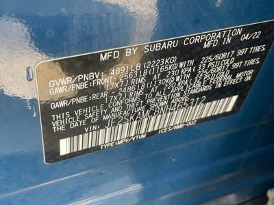 2022 Subaru Forester Wilderness - POWER REAR GATE / HARMA KARDON AUDIO