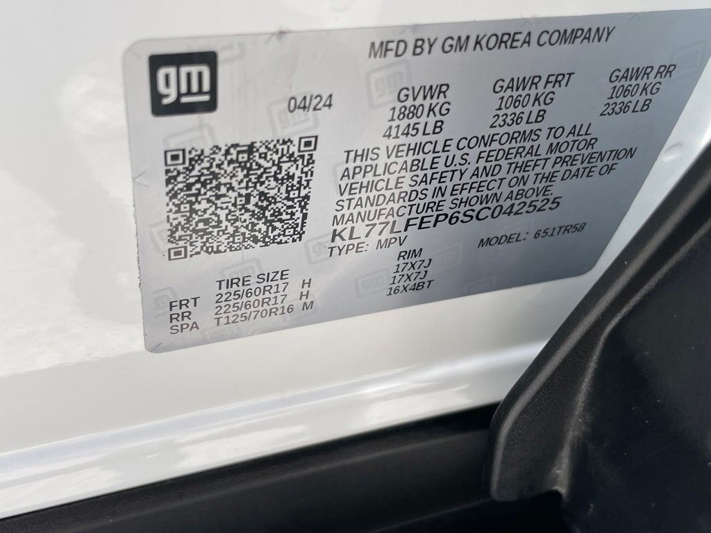 2025 Chevrolet Trax LS - LANE KEEP ASSIT / APPLE CARPLAY