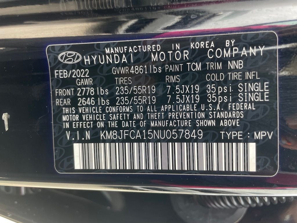2022 Hyundai TUCSON HYBRID SEL Convenience - POWER LIFTGATE / NEW TIRES