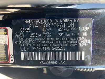 2026 Kia K5 GT-Line - KIA CERTIFIED