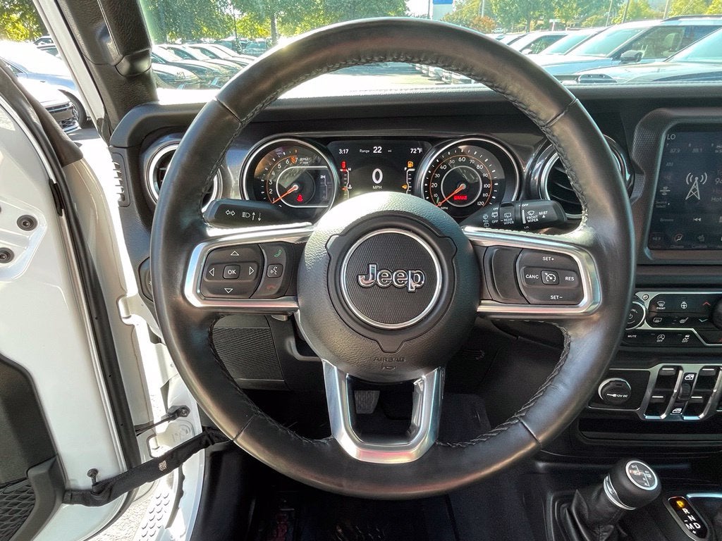 2020 Jeep Wrangler Unlimited Sahara Altitude Leather, Navi, Alpine, One Owner, Clean CarFax