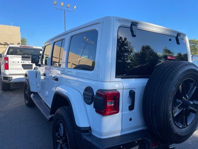 2020 Jeep Wrangler Unlimited Sahara Altitude Leather, Navi, Alpine, One Owner, Clean CarFax
