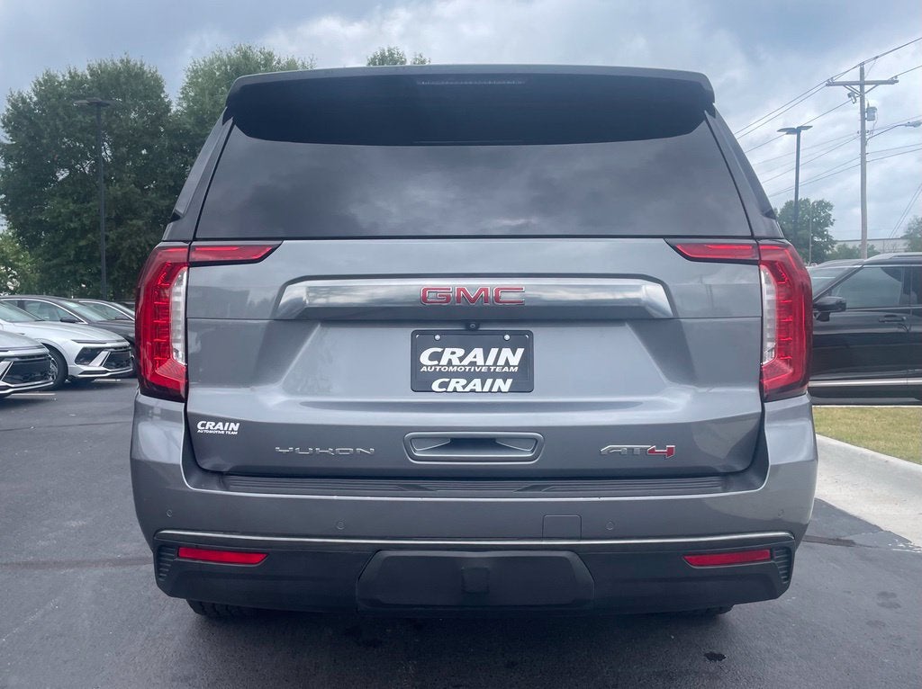 2021 GMC Yukon XL AT4 Pano Roof, Bucket Seats, Power Boards, DVD's