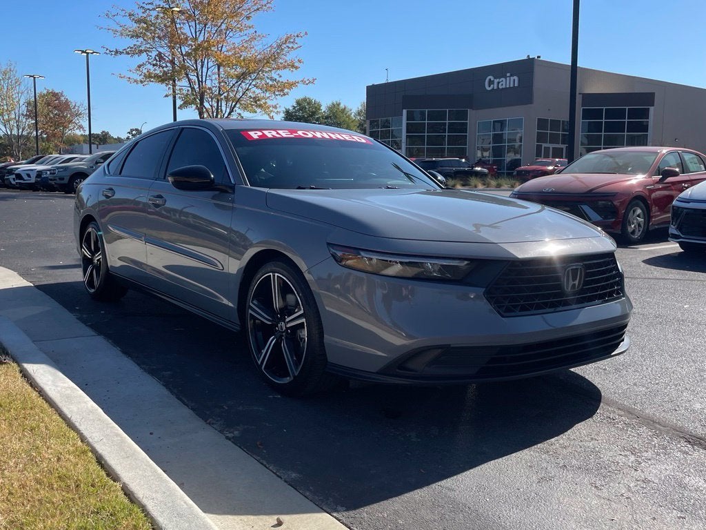 2023 Honda Accord Hybrid Sport Clean CarFax, One Owner