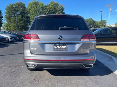 2023 Volkswagen Atlas 2.0T SE w/Technology Clean CarFax, One Owner, Third Row Seat