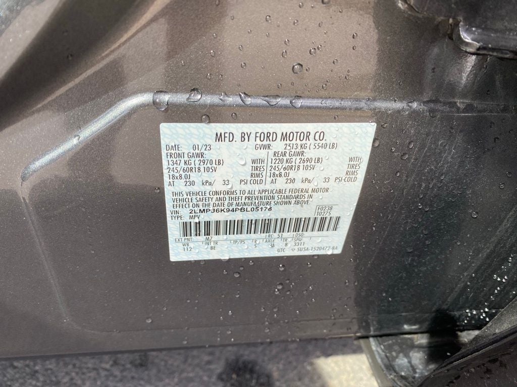 2023 Lincoln Nautilus Reserve CARFAX 1-OWNER