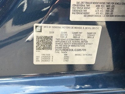 2020 GMC Sierra 1500 SLT