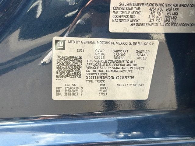 2020 GMC Sierra 1500 SLT