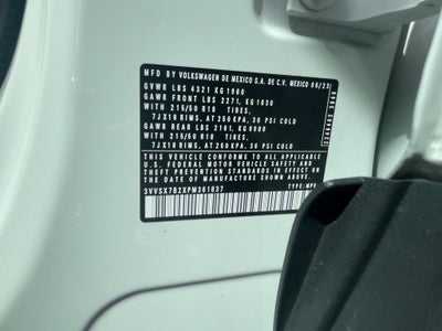 2023 Volkswagen Taos 1.5T SE Clean CarFax, One Owner