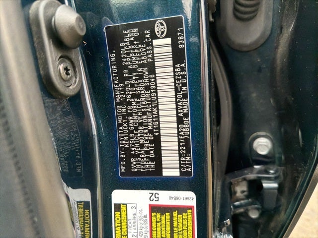 2020 Toyota Camry SE