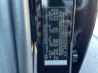 2024 Hyundai TUCSON SEL Convenience FWD