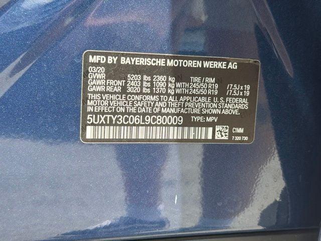 2020 BMW X3 sDrive30i