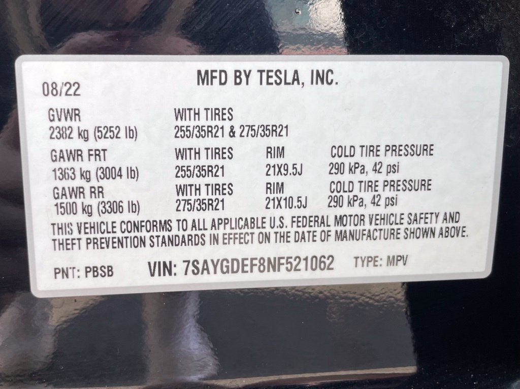 2022 Tesla Model Y Performance Clean CarFax