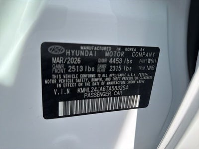 2026 Hyundai SONATA SE