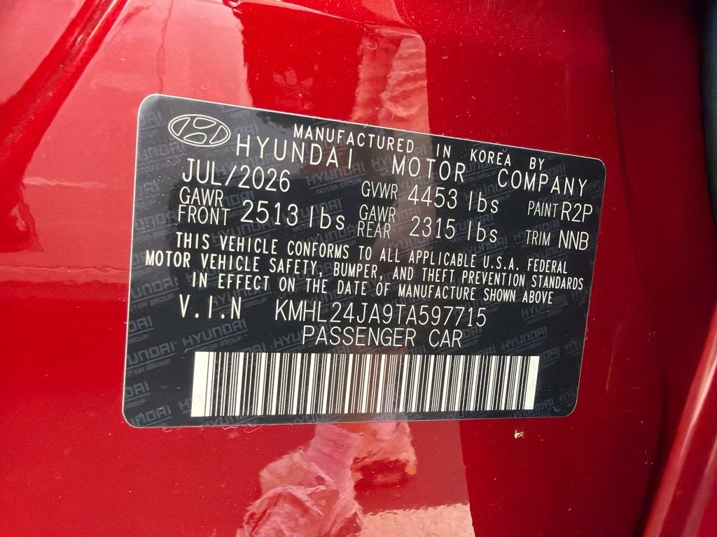 2026 Hyundai SONATA SE