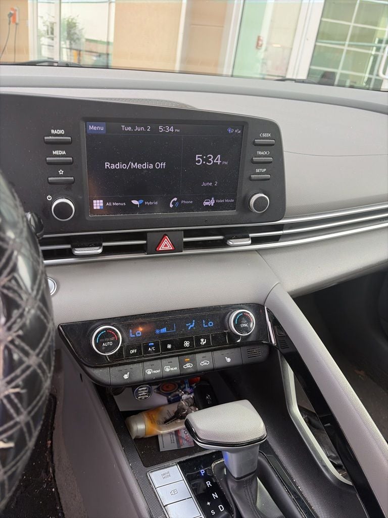 2023 Hyundai ELANTRA HYBRID Blue