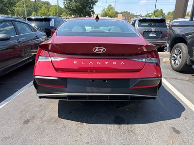 2025 Hyundai ELANTRA SEL Convenience CARFAX 1-Owner