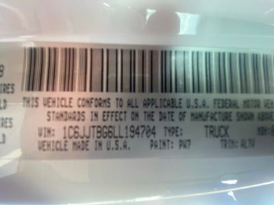 2020 Jeep Gladiator Rubicon