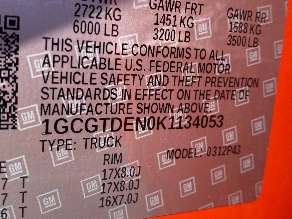 2019 Chevrolet Colorado Z71