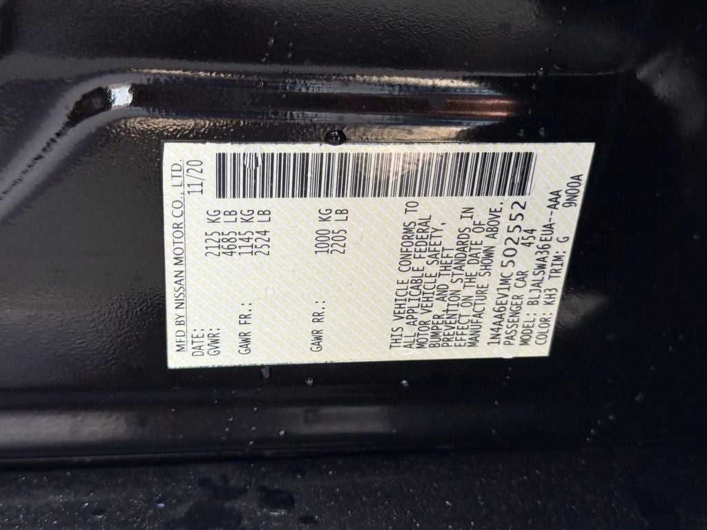 2021 Nissan Maxima SR