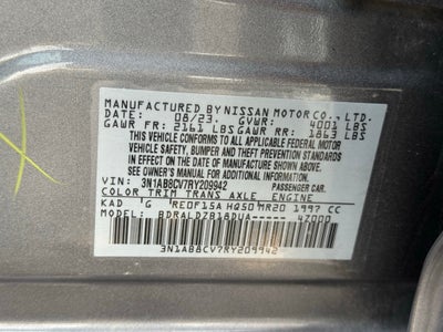 2024 Nissan Sentra SV