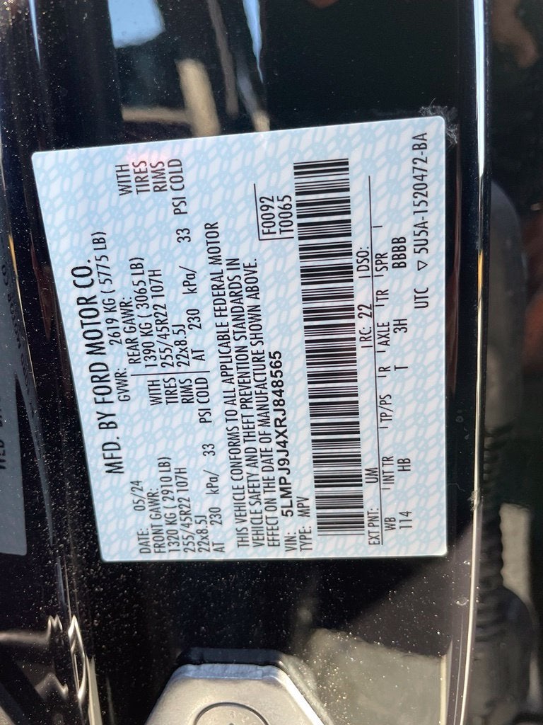 2024 Lincoln Nautilus Black Label