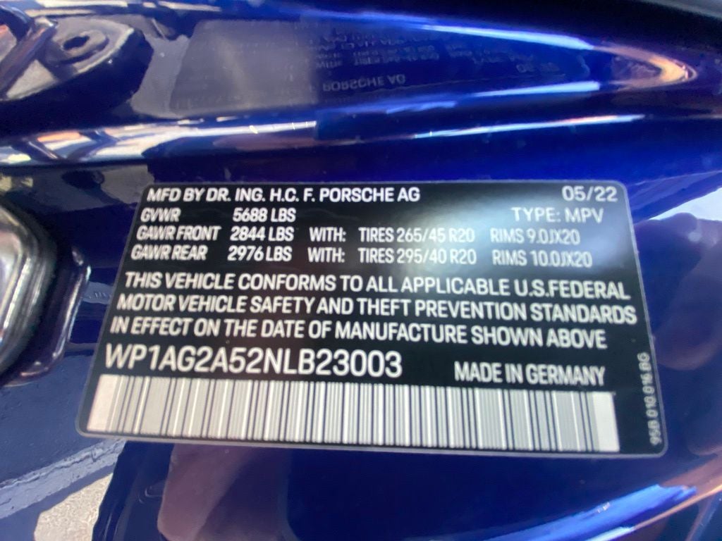 2022 Porsche Macan S