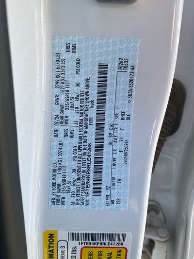 2024 Ford Ranger Lariat