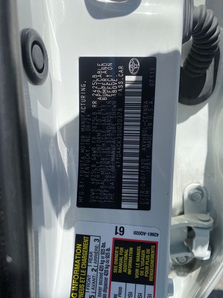 2025 Toyota Camry LE