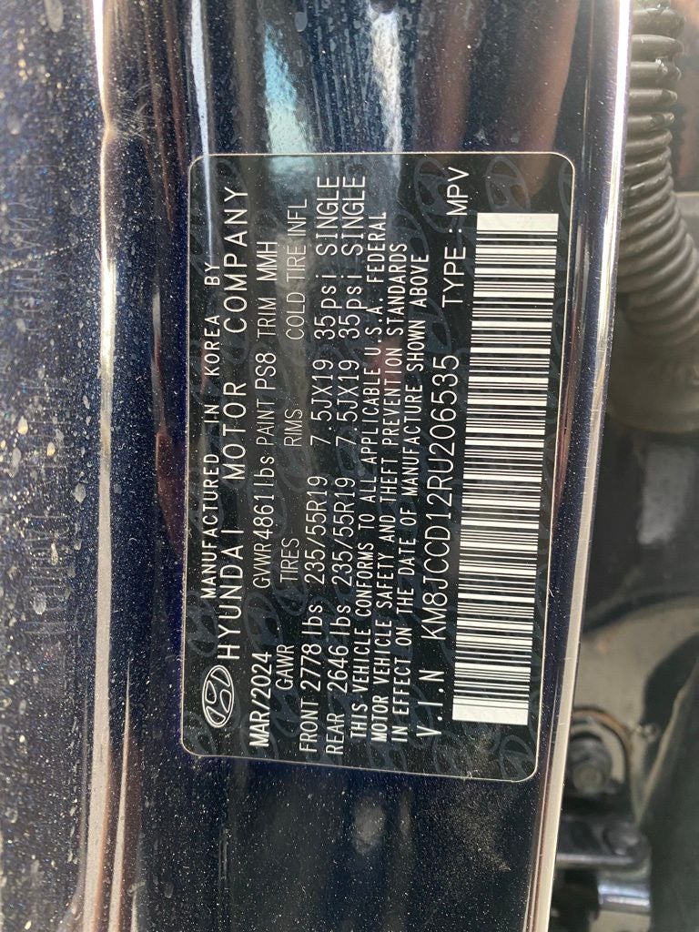 2024 Hyundai TUCSON HYBRID SEL Convenience