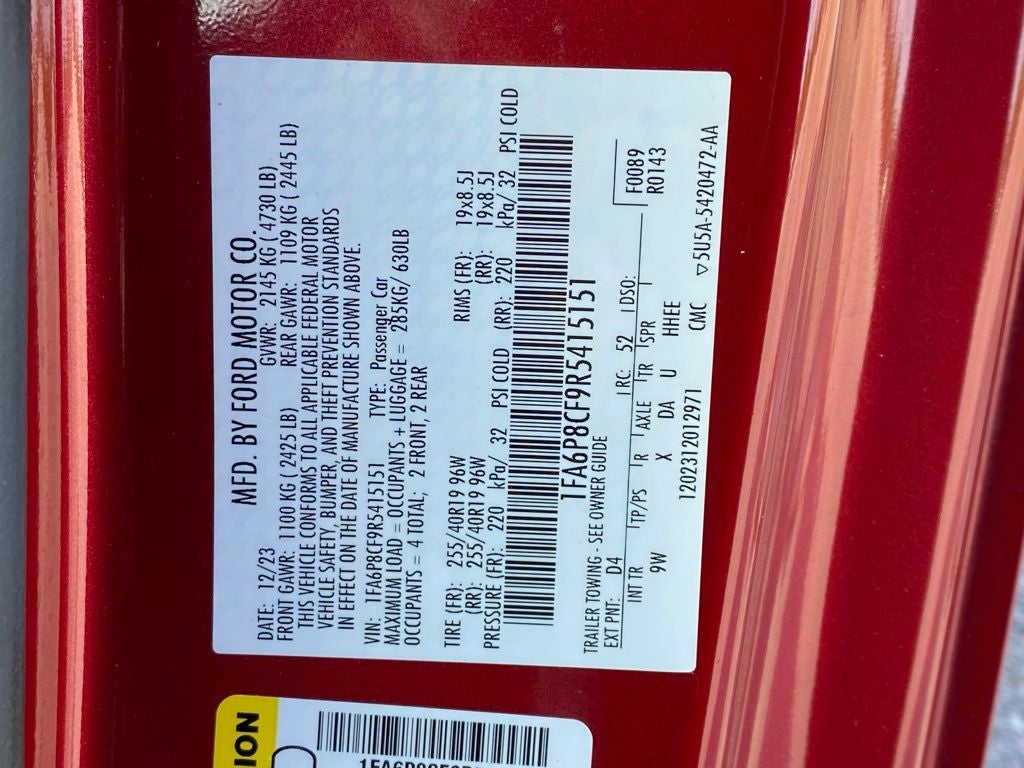 2024 Ford Mustang GT Premium