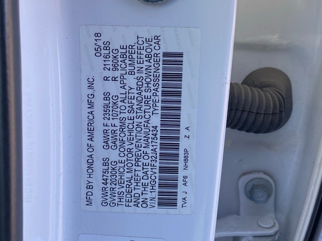 2018 Honda Accord Sport CLEAN CARFAX