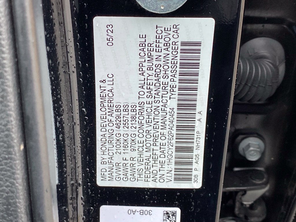 2023 Honda Accord Hybrid EX-L