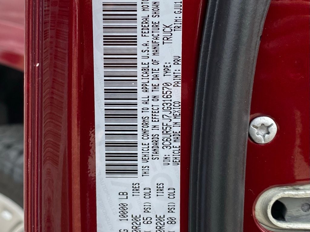 2018 RAM 2500 Laramie