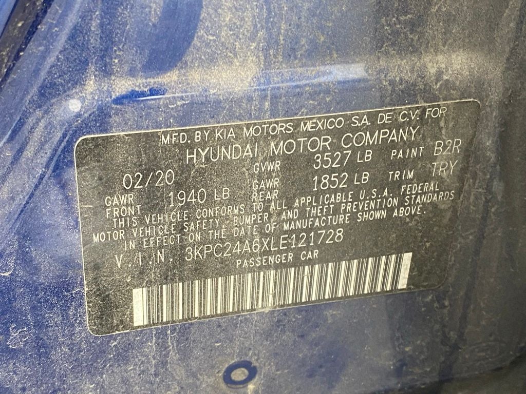 2020 Hyundai ACCENT SEL