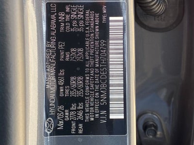 2026 Hyundai TUCSON SEL AWD