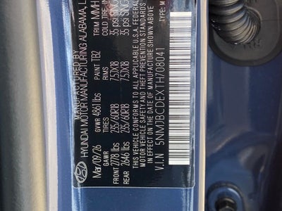 2026 Hyundai TUCSON SEL AWD