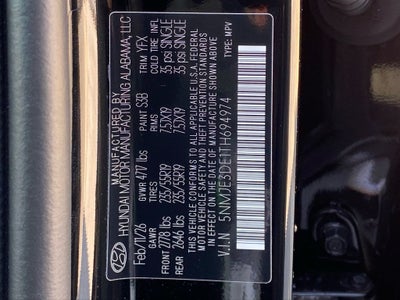 2026 Hyundai TUCSON Limited FWD